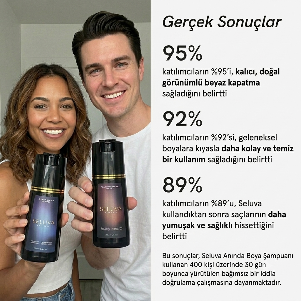 Seluva Beyaz Kapatıcı Şampuan