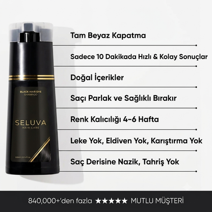 Seluva Beyaz Kapatıcı Şampuan